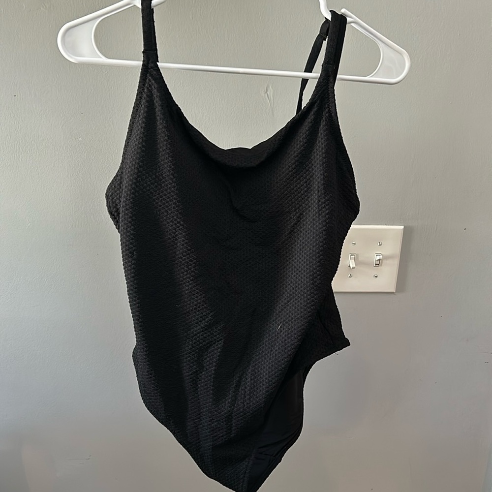 Arie one piece swimsuit.   Black size large